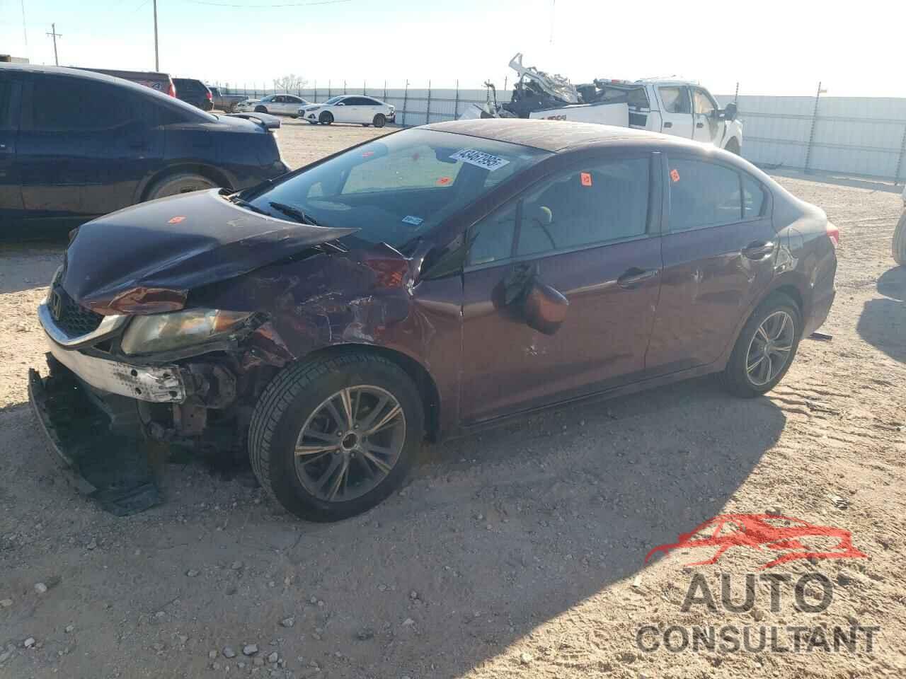 HONDA CIVIC 2013 - 2HGFB2F53DH586151