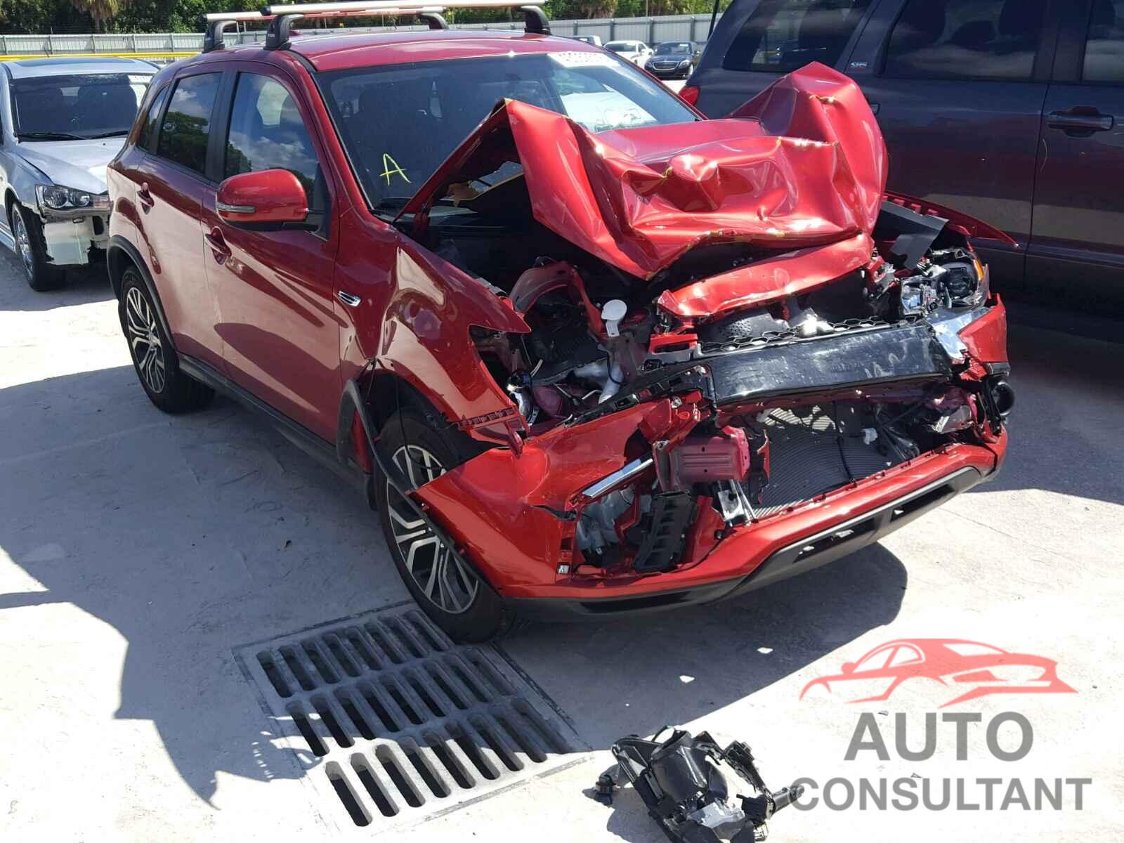 MITSUBISHI OUTLANDER SPORT ES 2018 - JA4AP3AUXJZ006575
