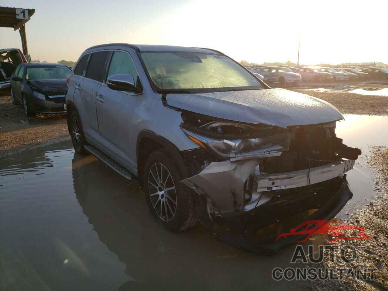 TOYOTA HIGHLANDER 2017 - 5TDKZRFHXHS511028