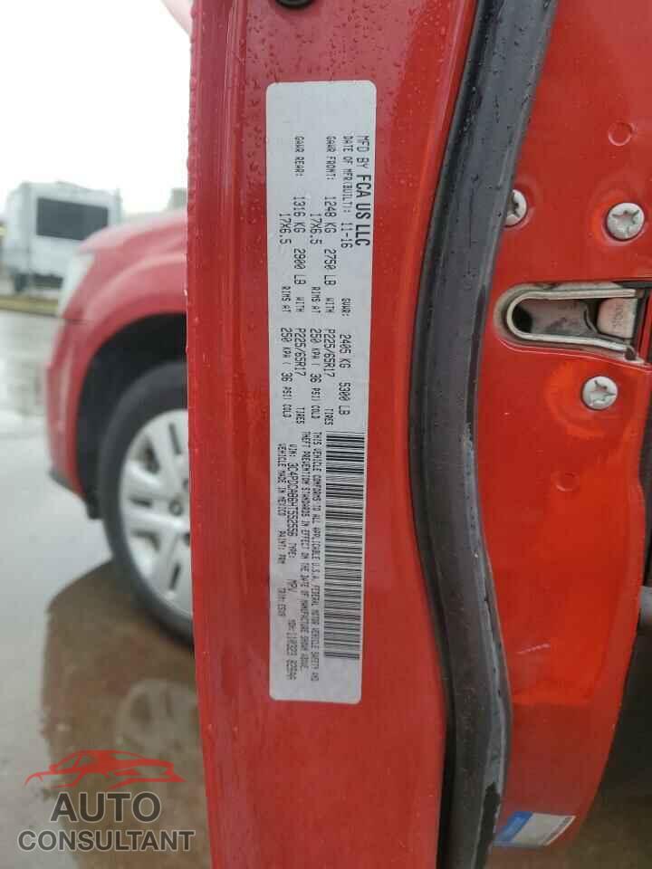 DODGE JOURNEY 2017 - 3C4PDCAB6HT552556