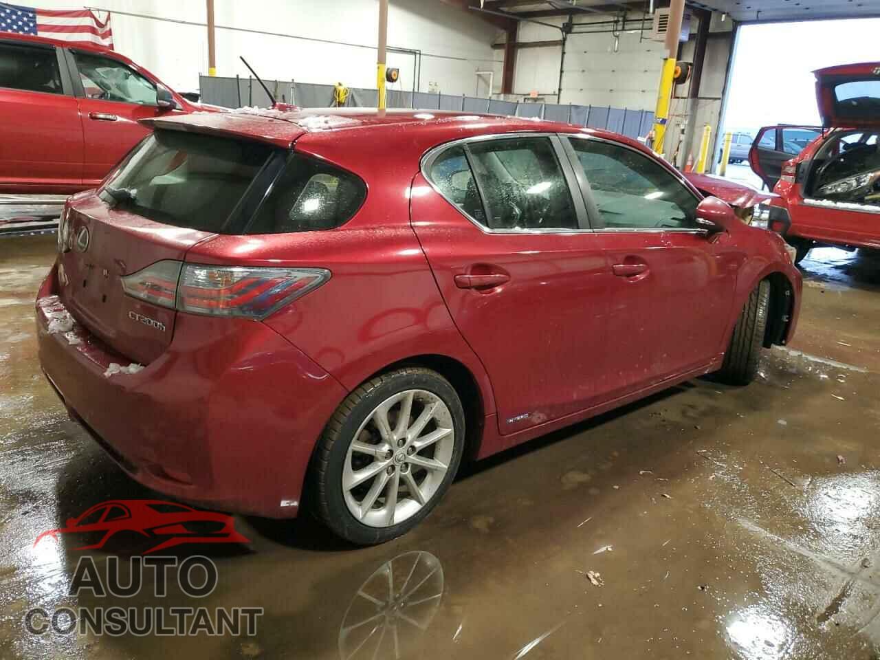 LEXUS CT 200 2012 - JTHKD5BH4C2122560