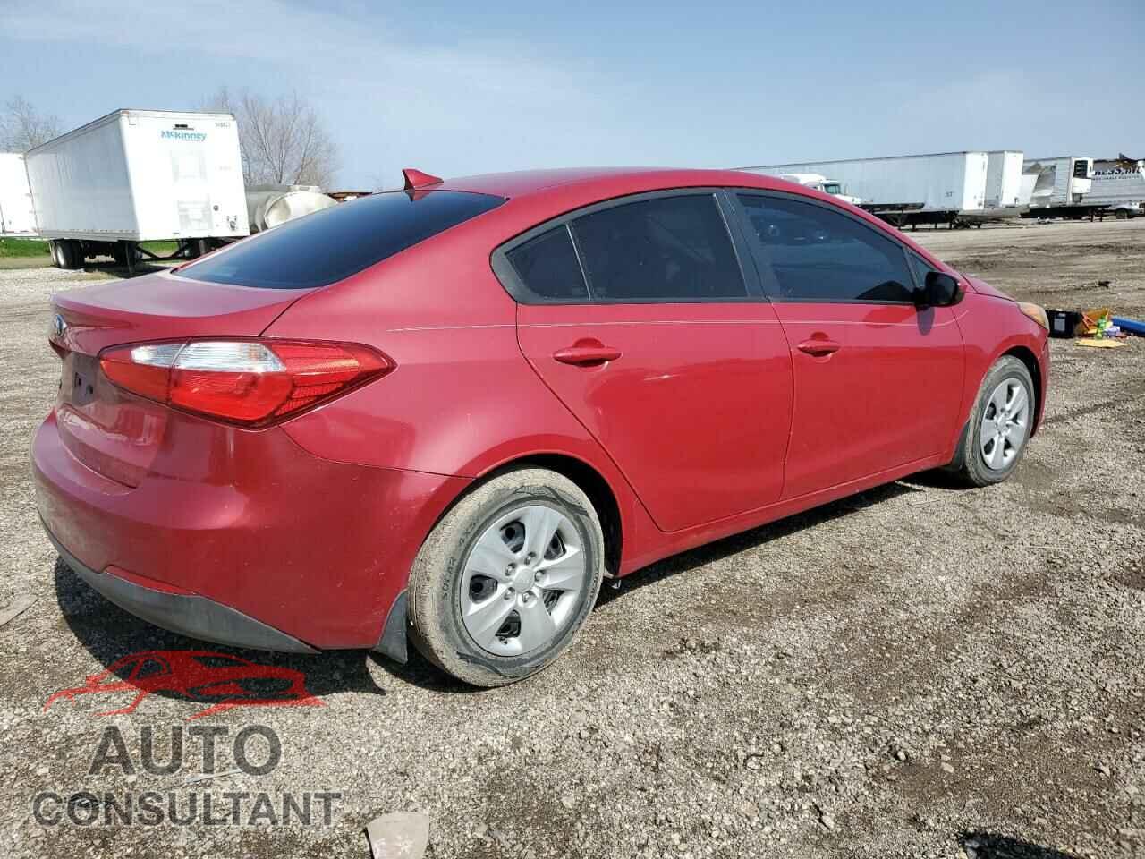 KIA FORTE 2016 - KNAFK4A61G5564233