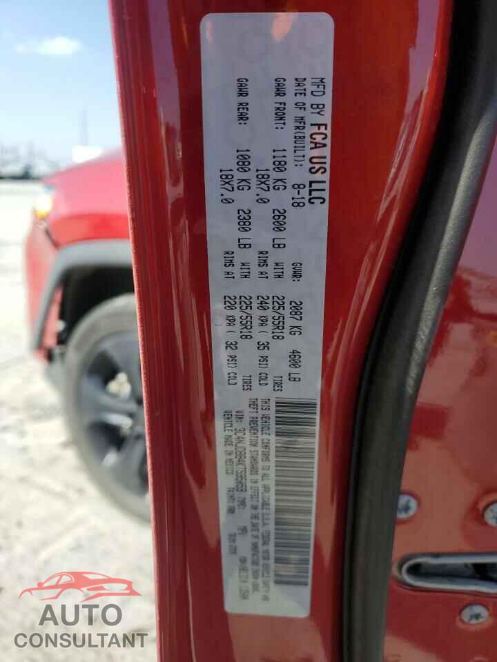 JEEP COMPASS 2019 - 3C4NJDBB4KT595059