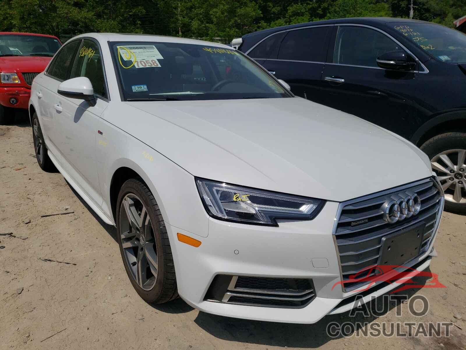 AUDI A4 2018 - WAUENAF46JN019905