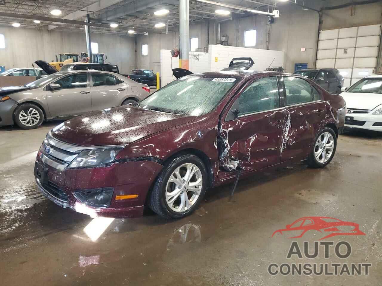 FORD FUSION 2012 - 3FAHP0HA4CR437859