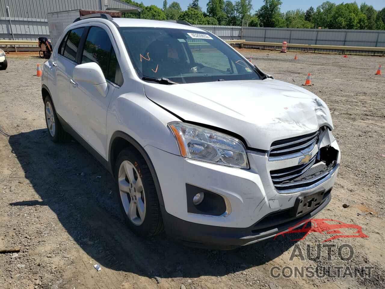 CHEVROLET TRAX 2016 - 3GNCJMSB5GL204829