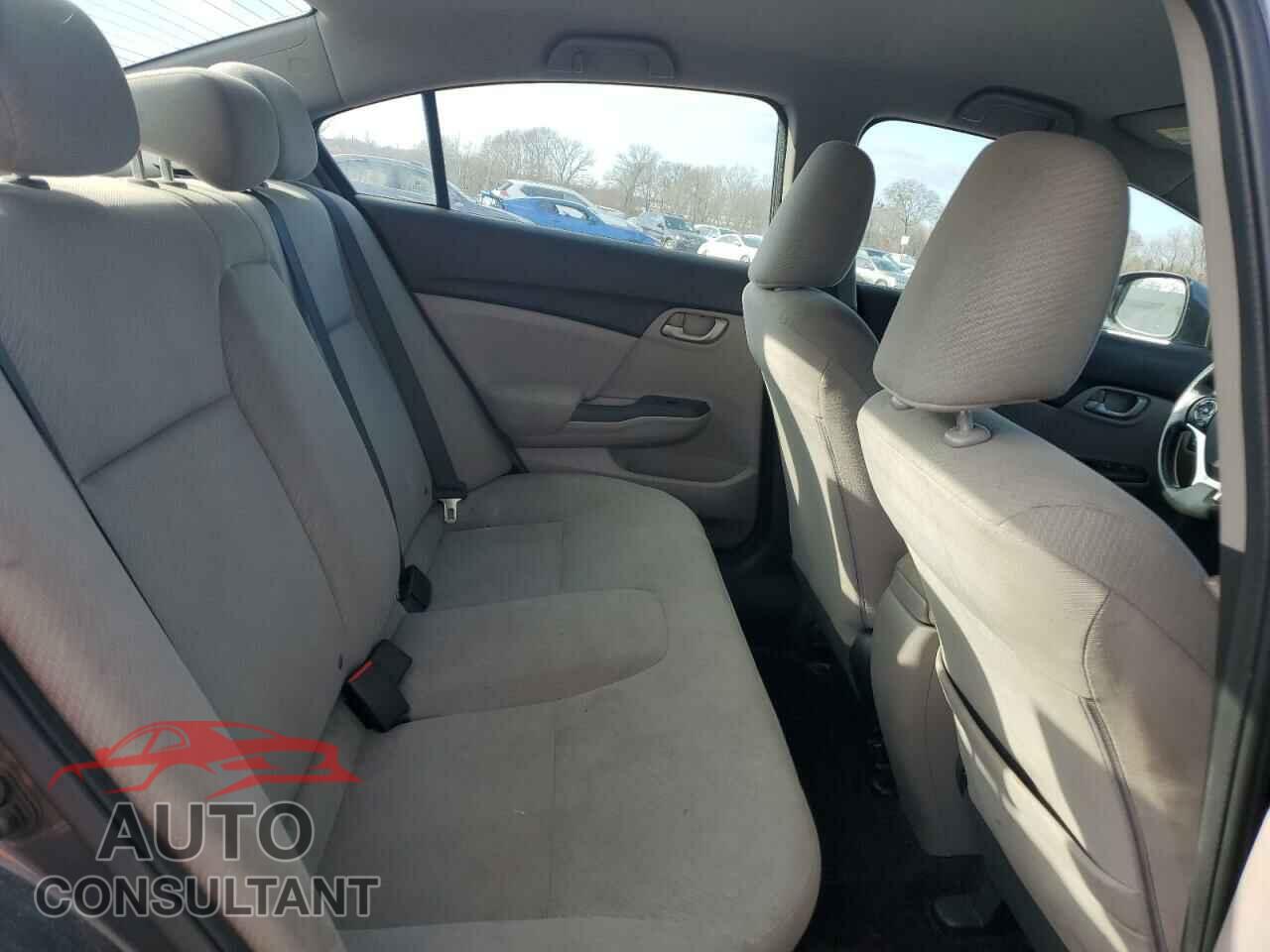HONDA CIVIC 2013 - 2HGFB2F51DH549261