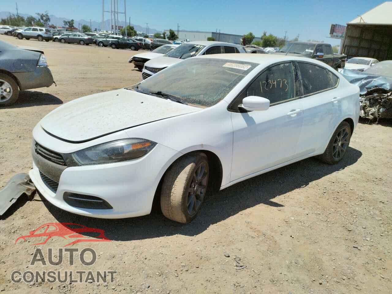 DODGE DART 2016 - 1C3CDFAA3GD533625