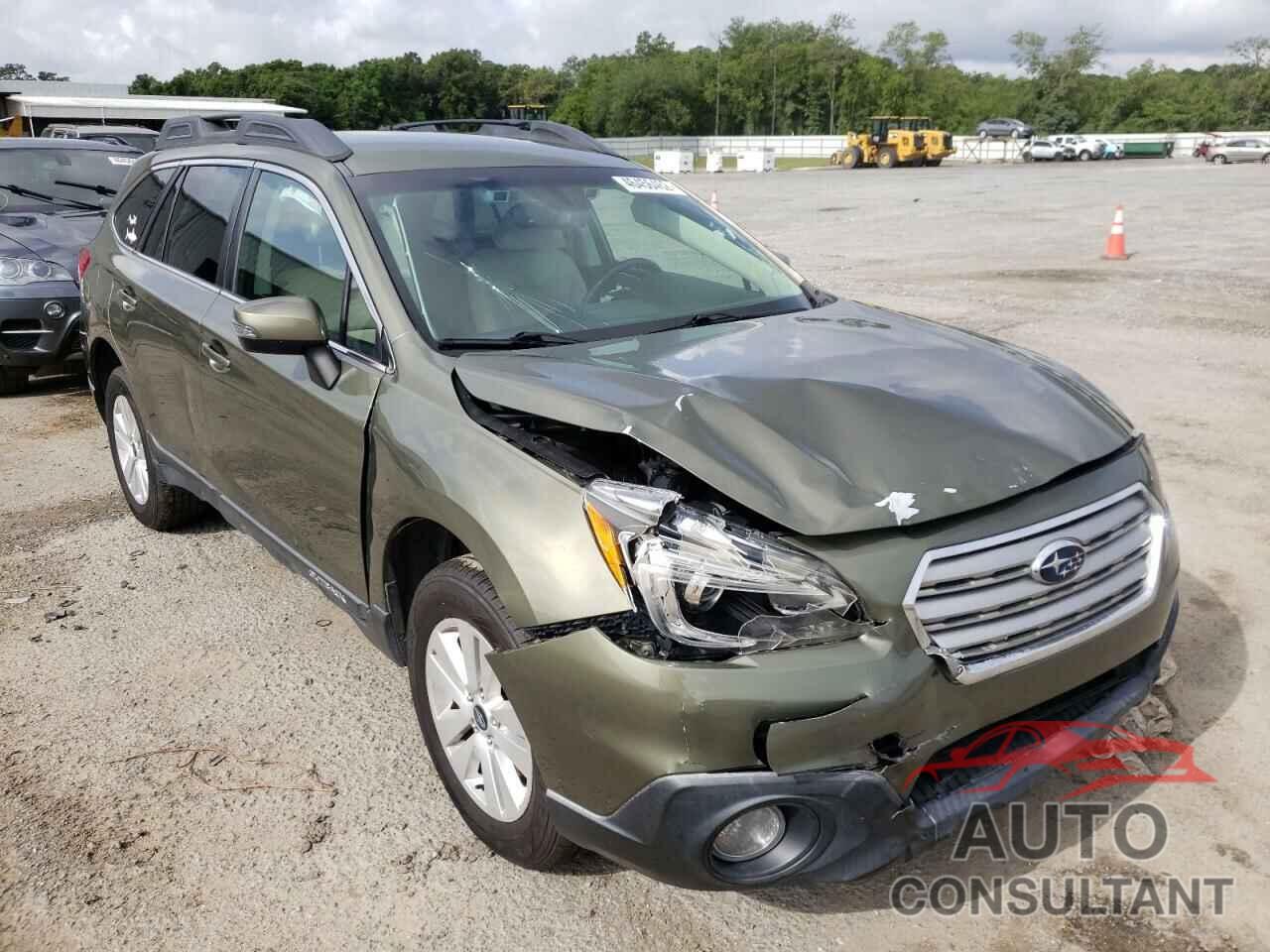SUBARU OUTBACK 2017 - 4S4BSAFCXH3304923