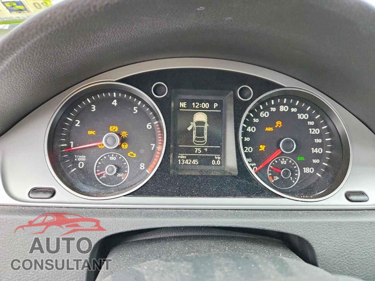 VOLKSWAGEN CC 2012 - WVWMP7AN7CE537830