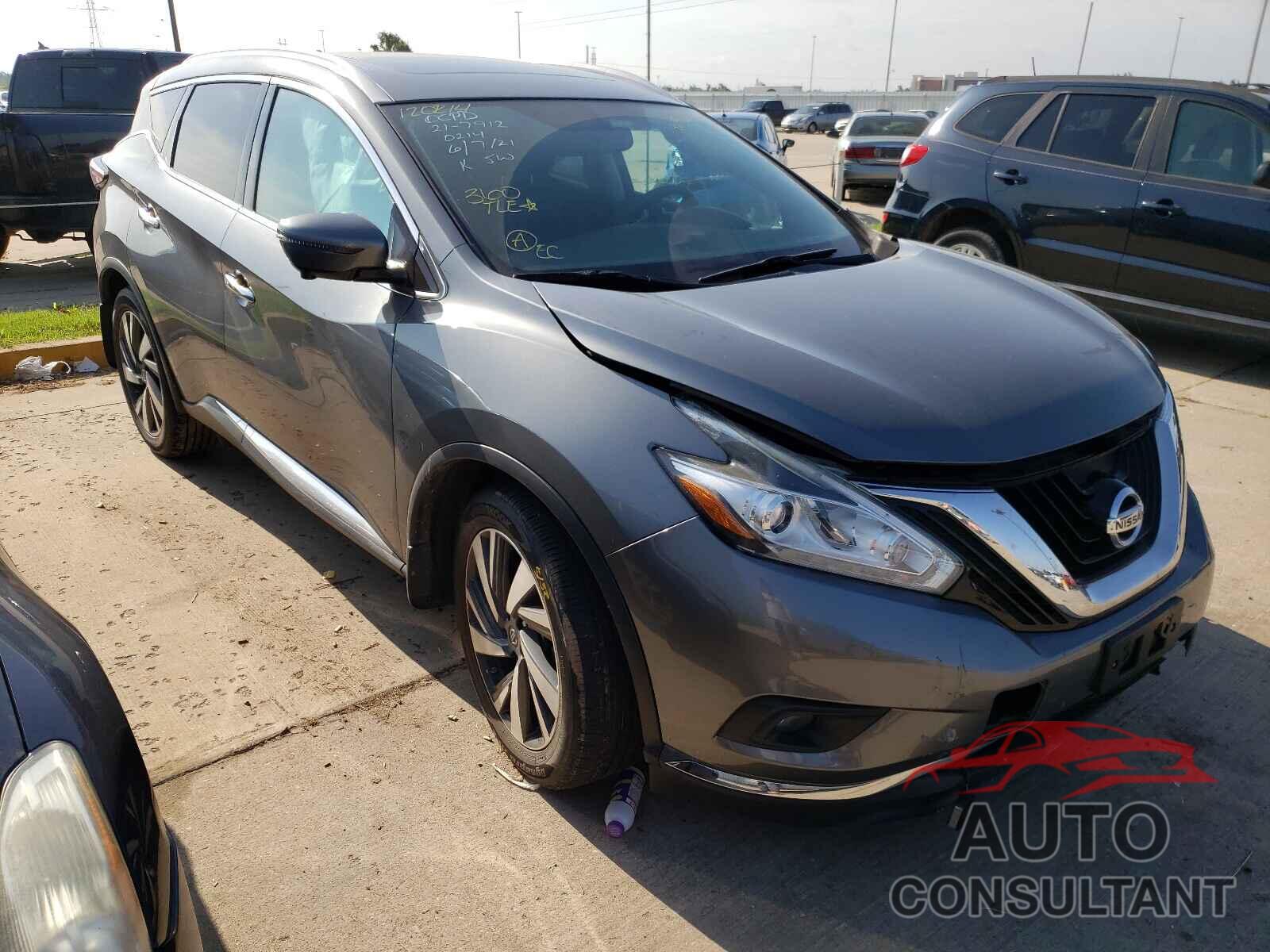 NISSAN MURANO 2016 - 5N1AZ2MH5GN120214