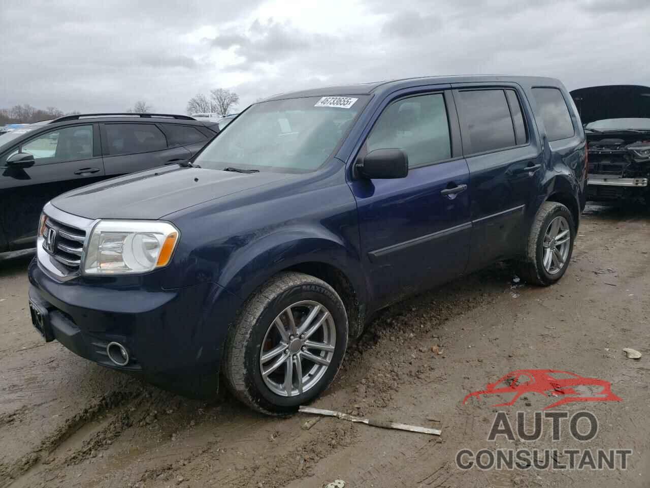 HONDA PILOT 2012 - 5FNYF4H72CB050589