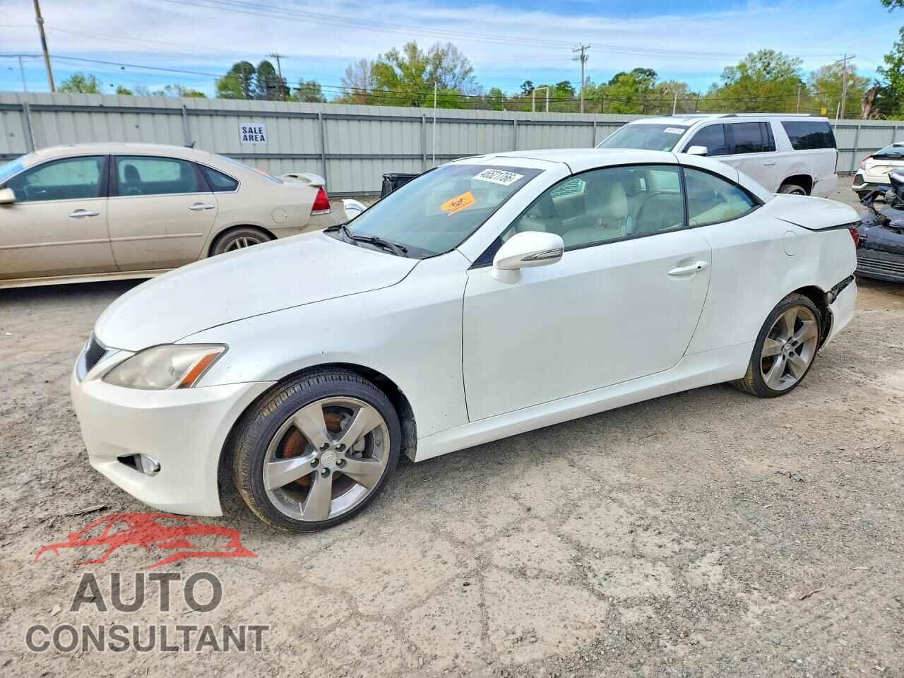 LEXUS IS 2010 - JTHFF2C25A2504548