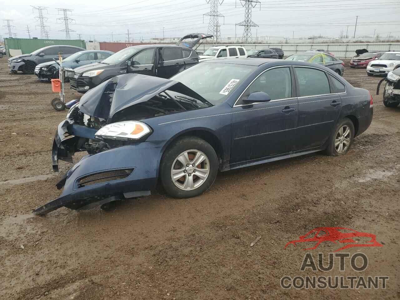 CHEVROLET IMPALA 2012 - 2G1WA5E3XC1189877