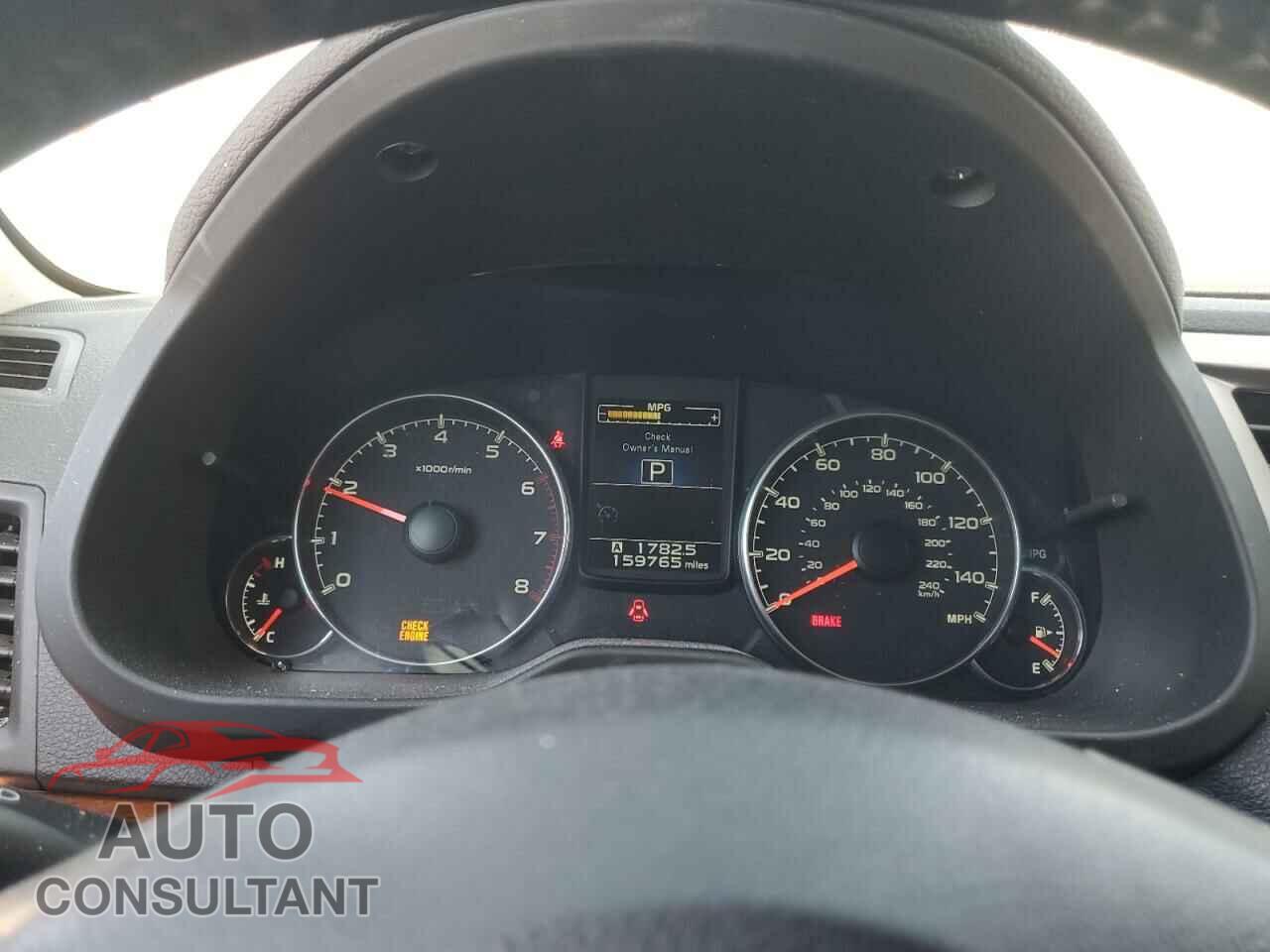 SUBARU OUTBACK 2014 - 4S4BRCLC8E3279091