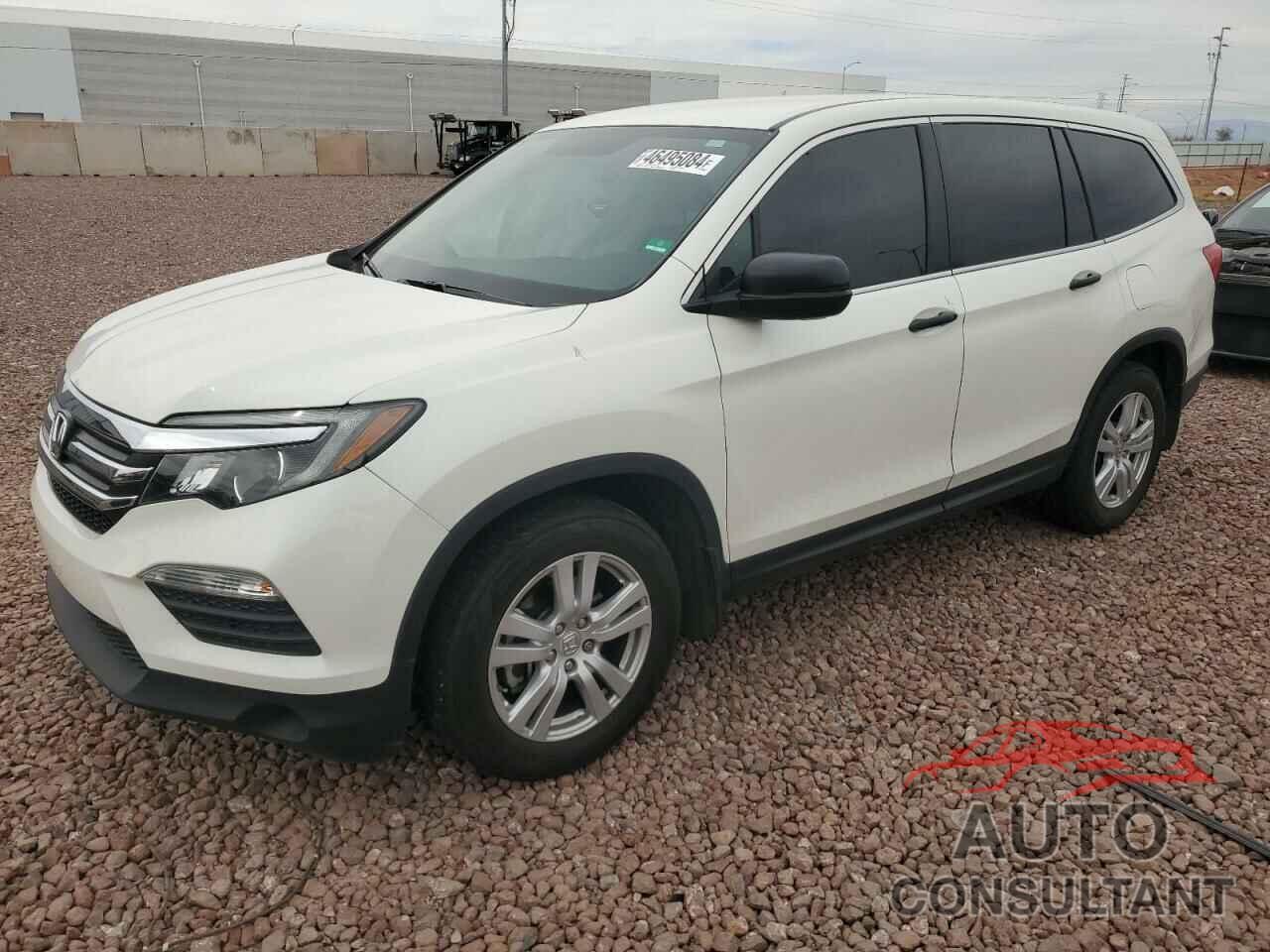 HONDA PILOT 2017 - 5FNYF5H17HB037586