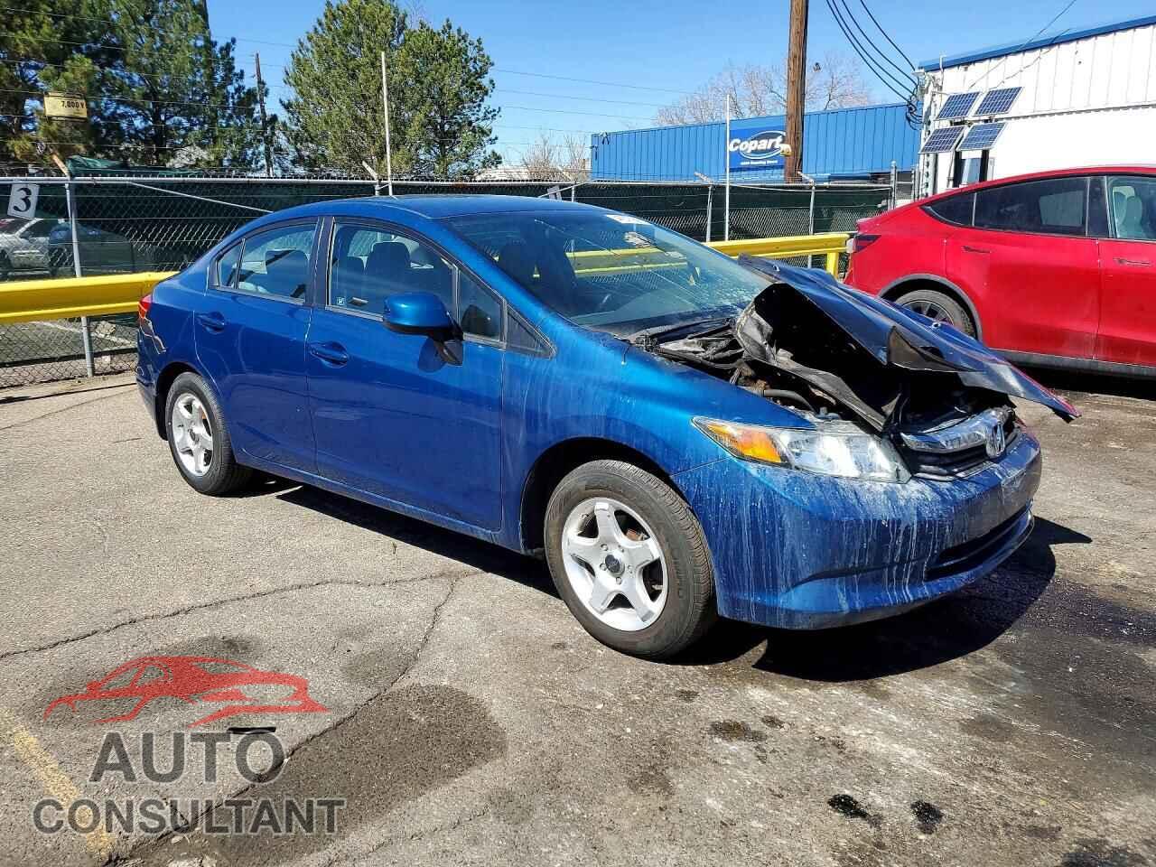 HONDA CIVIC 2012 - 19XFB2F5XCE045641