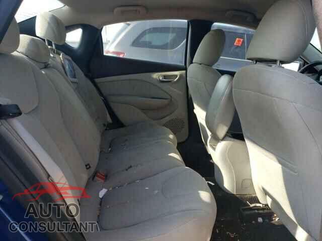 DODGE DART 2012 - 1C3CDFBA7DD136610