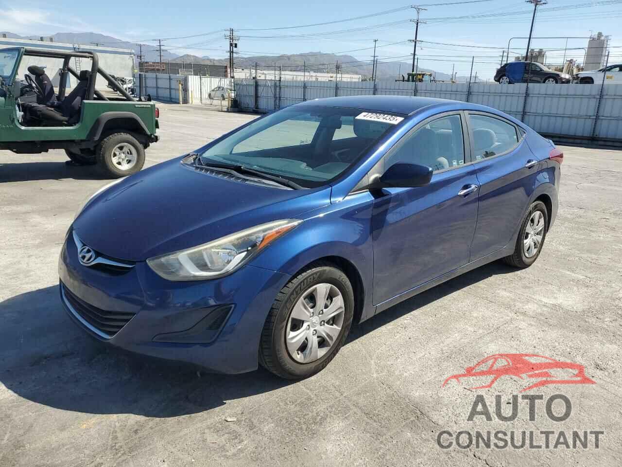 HYUNDAI ELANTRA 2016 - 5NPDH4AE4GH692403