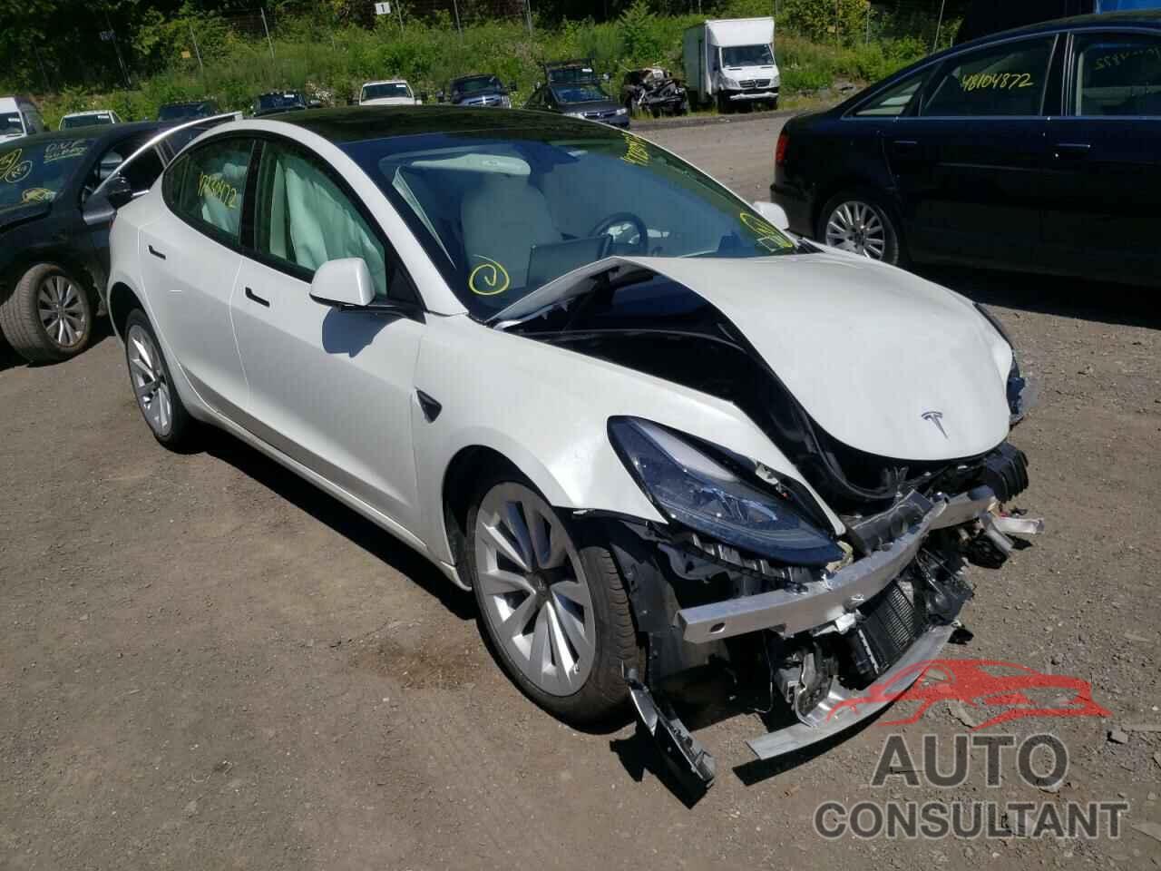 TESLA MODEL 3 2022 - 5YJ3E1EA8NF154387