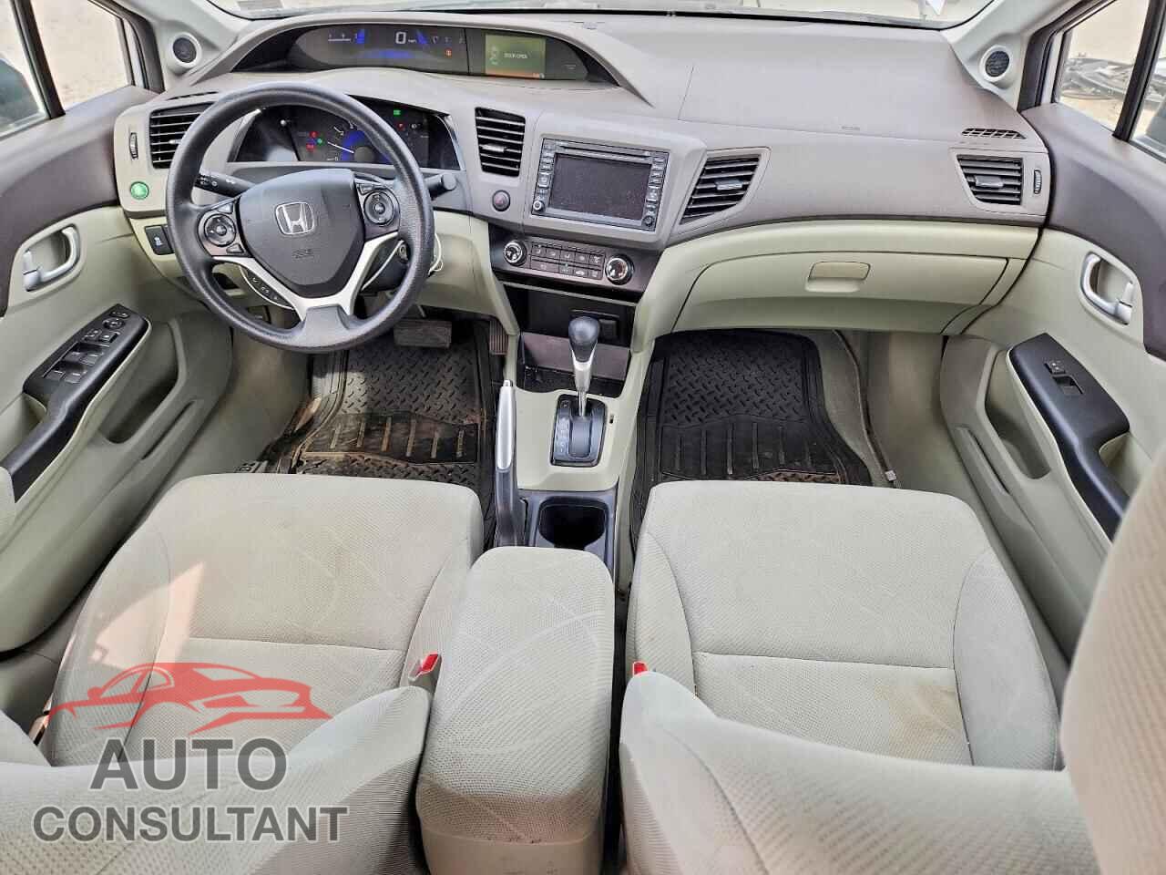 HONDA CIVIC 2012 - 2HGFB2F84CH552230