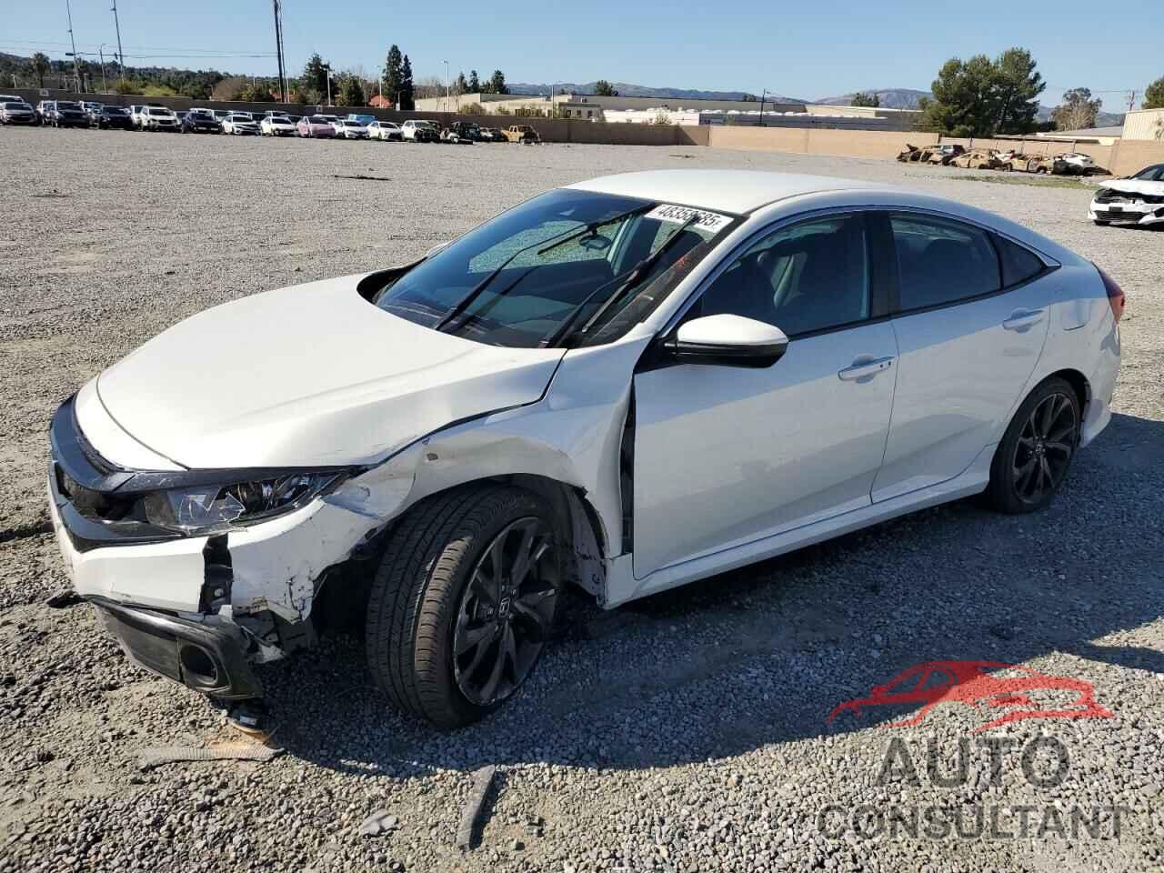 HONDA CIVIC 2020 - 19XFC2F80LE212340