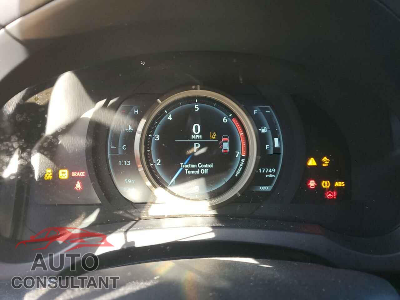 LEXUS IS 2018 - JTHBA1D21J5065644