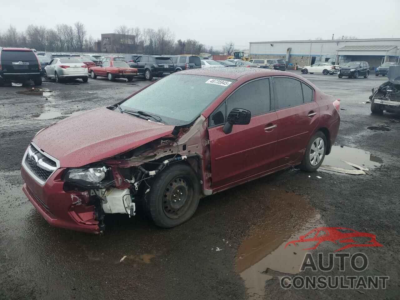 SUBARU IMPREZA 2012 - JF1GJAK64CH022534