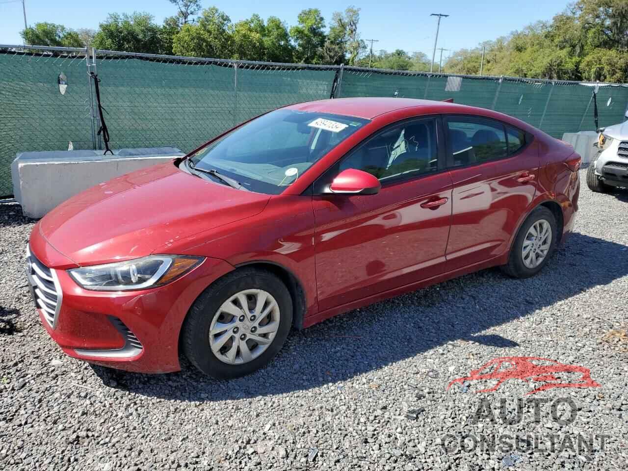HYUNDAI ELANTRA 2017 - KMHD74LF2HU120323