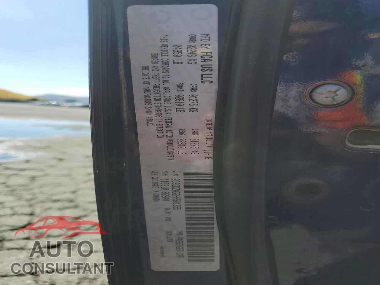 DODGE CHALLENGER 2017 - 2C3CDZAG2HH501355