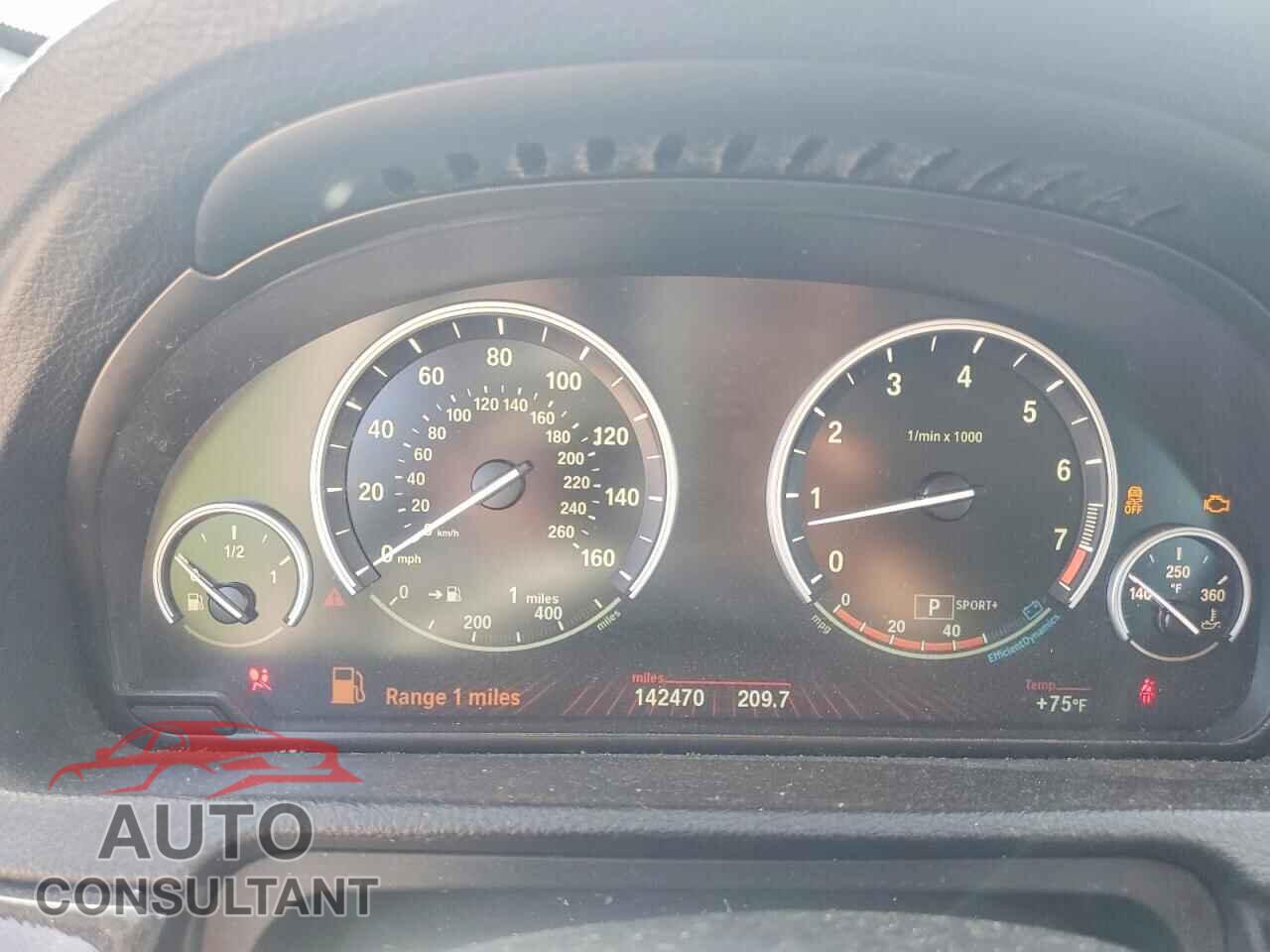 BMW 5 SERIES 2012 - WBASP2C53CC338550