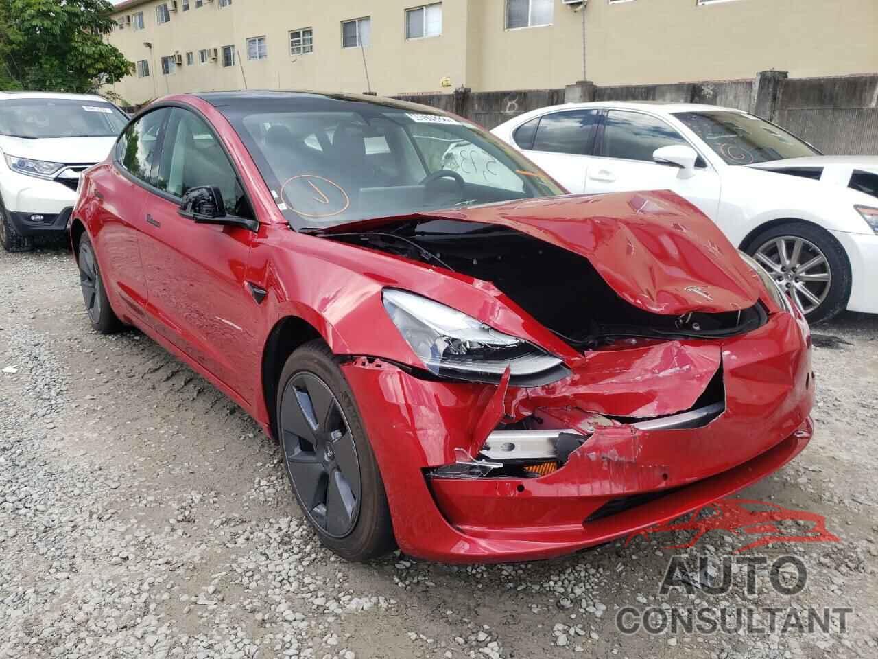 TESLA MODEL 3 2022 - 5YJ3E1EA5NF187184