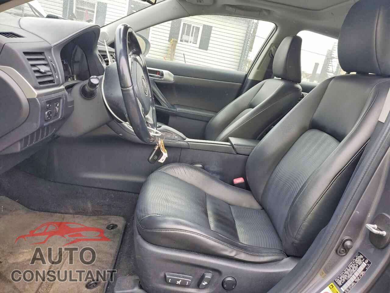LEXUS CT 200 2012 - JTHKD5BH7C2055842