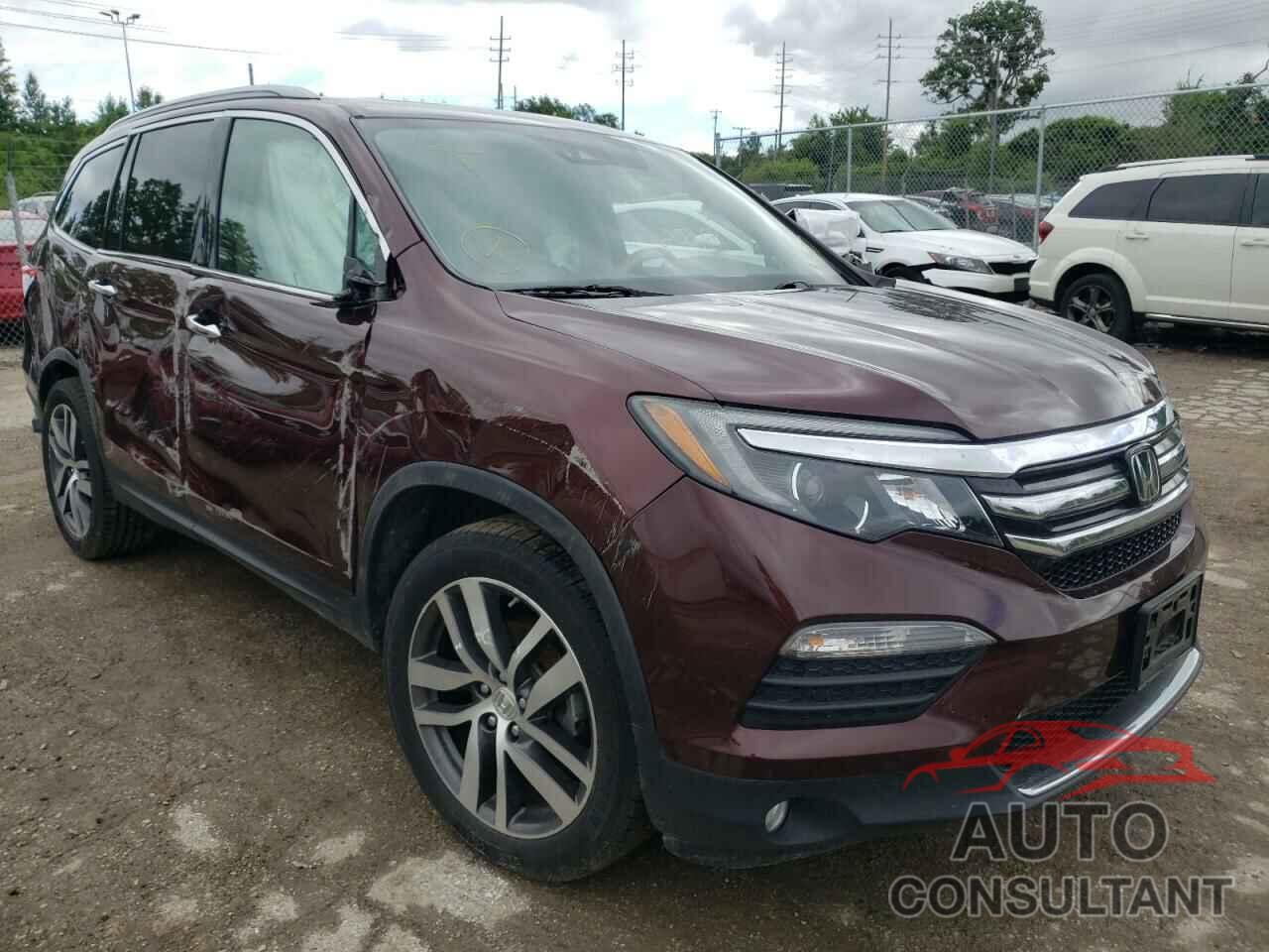 HONDA PILOT 2017 - 5FNYF6H02HB006937