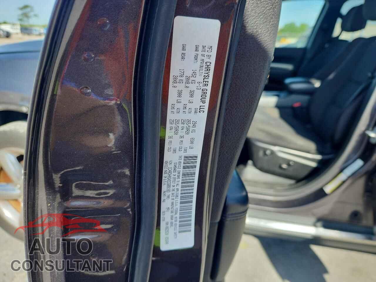DODGE DURANGO 2013 - 1C4RDHAGXDC689183