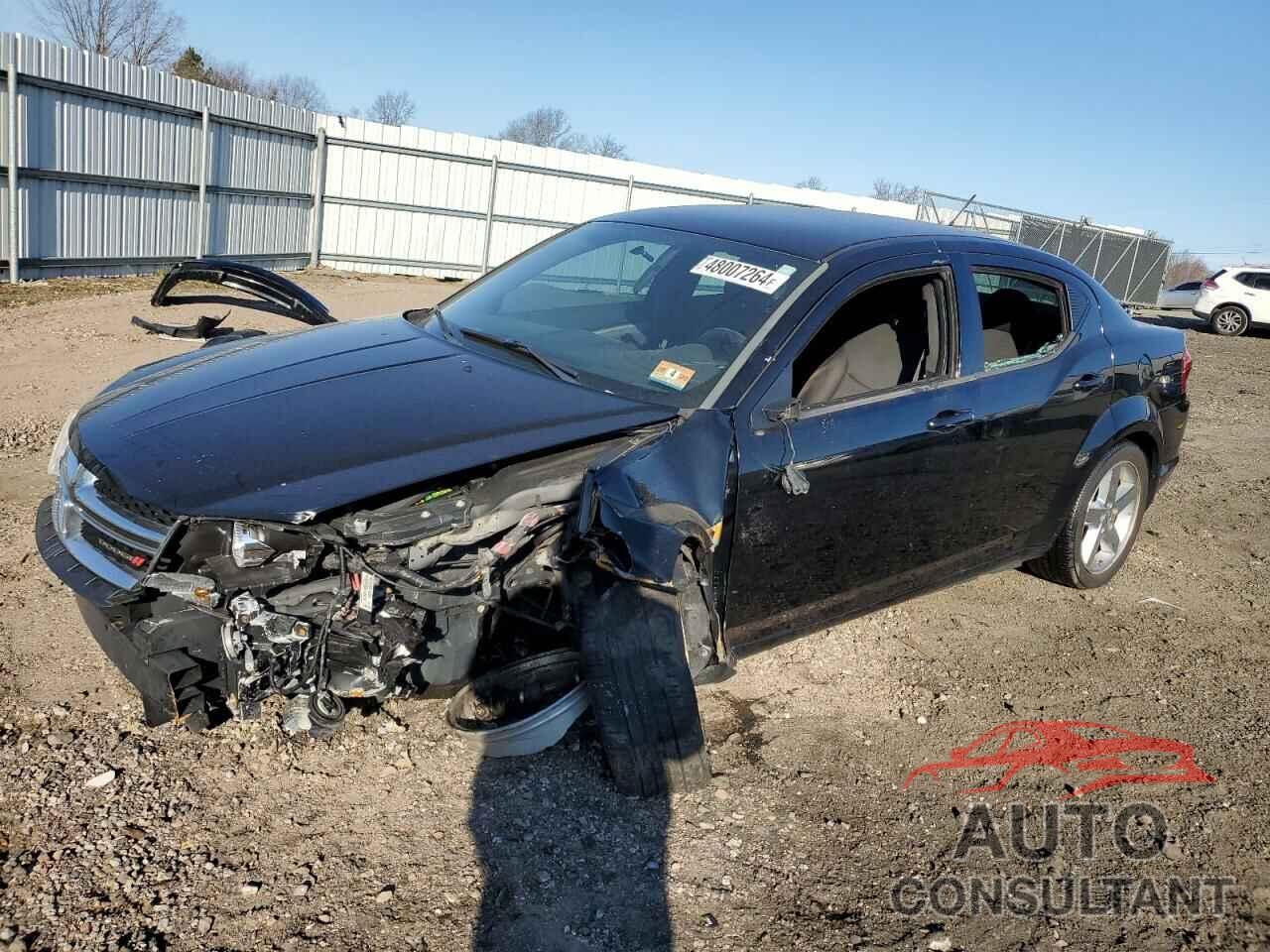 DODGE AVENGER 2013 - 1C3CDZAB5DN637842