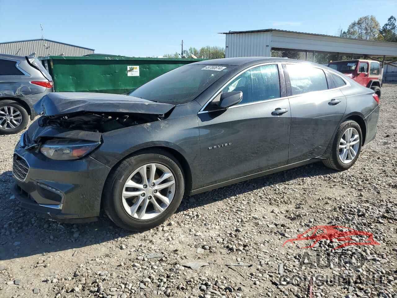 CHEVROLET MALIBU 2017 - 1G1ZE5ST2HF144874