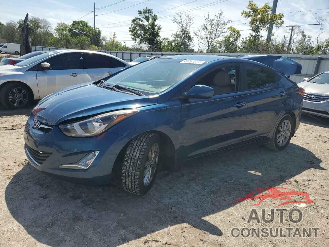 HYUNDAI ELANTRA 2016 - KMHDH4AE1GU622214