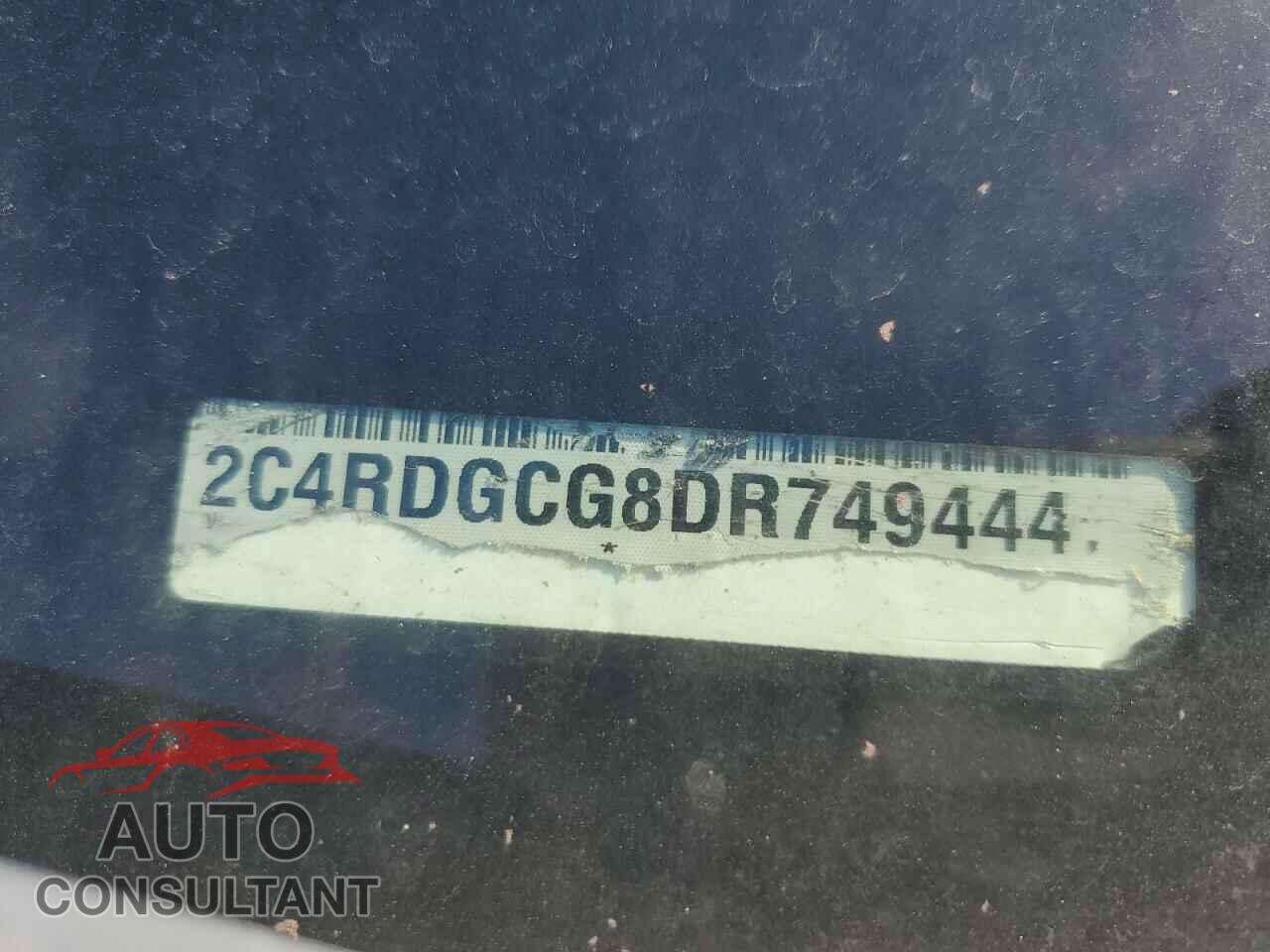 DODGE CARAVAN 2013 - 2C4RDGCG8DR749444