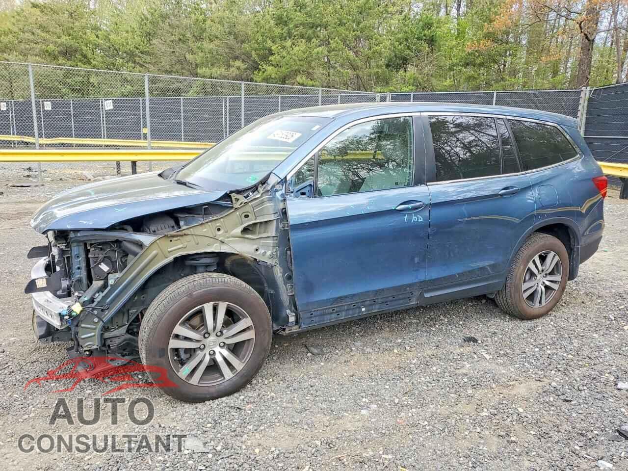 HONDA PILOT 2017 - 5FNYF6H61HB072139
