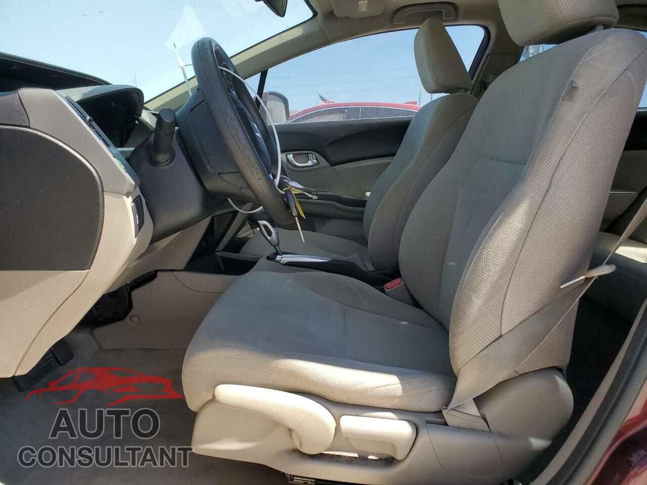 HONDA CIVIC 2012 - 19XFB2F88CE089180