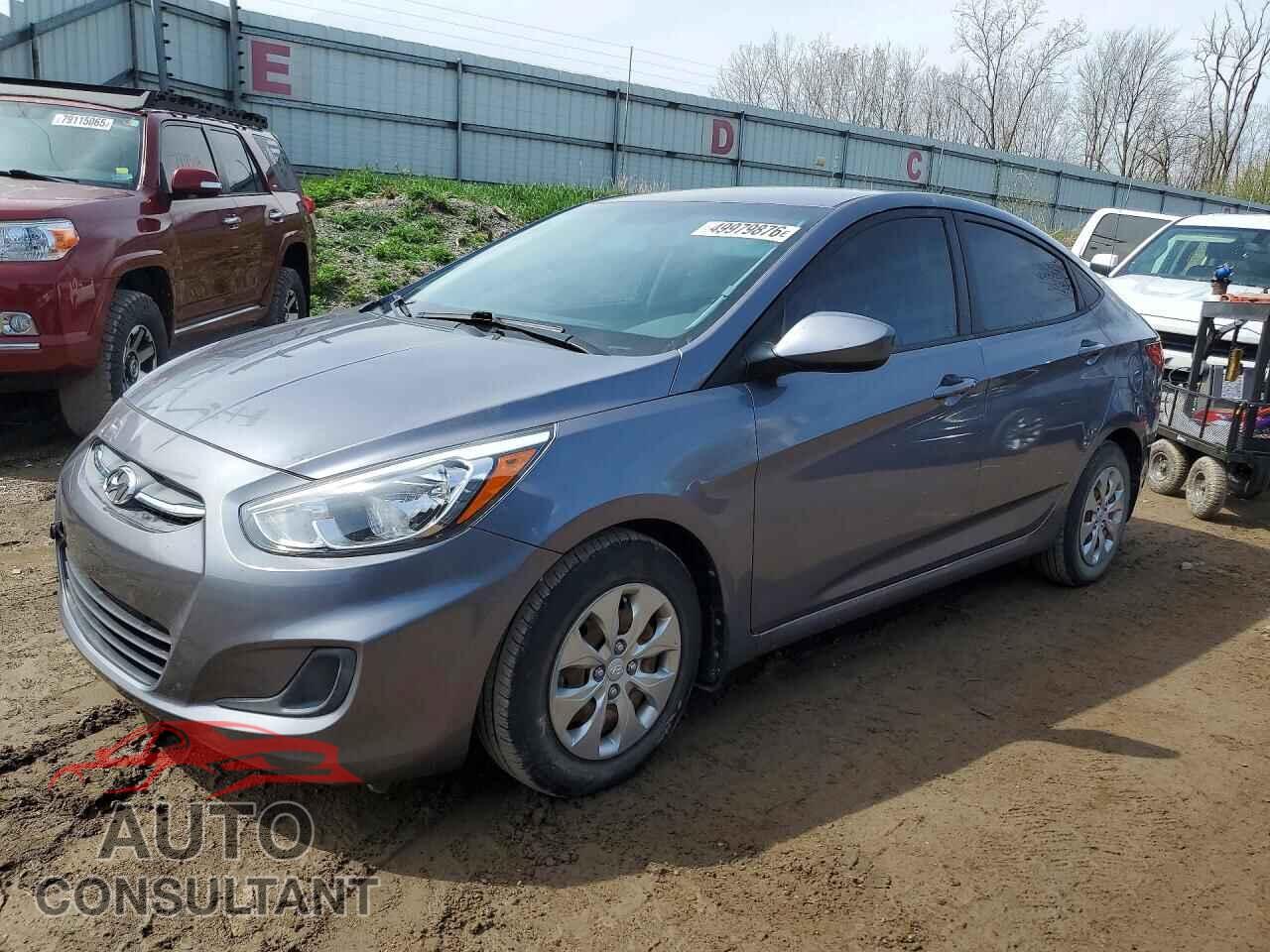 HYUNDAI ACCENT 2016 - KMHCT4AE3GU110982