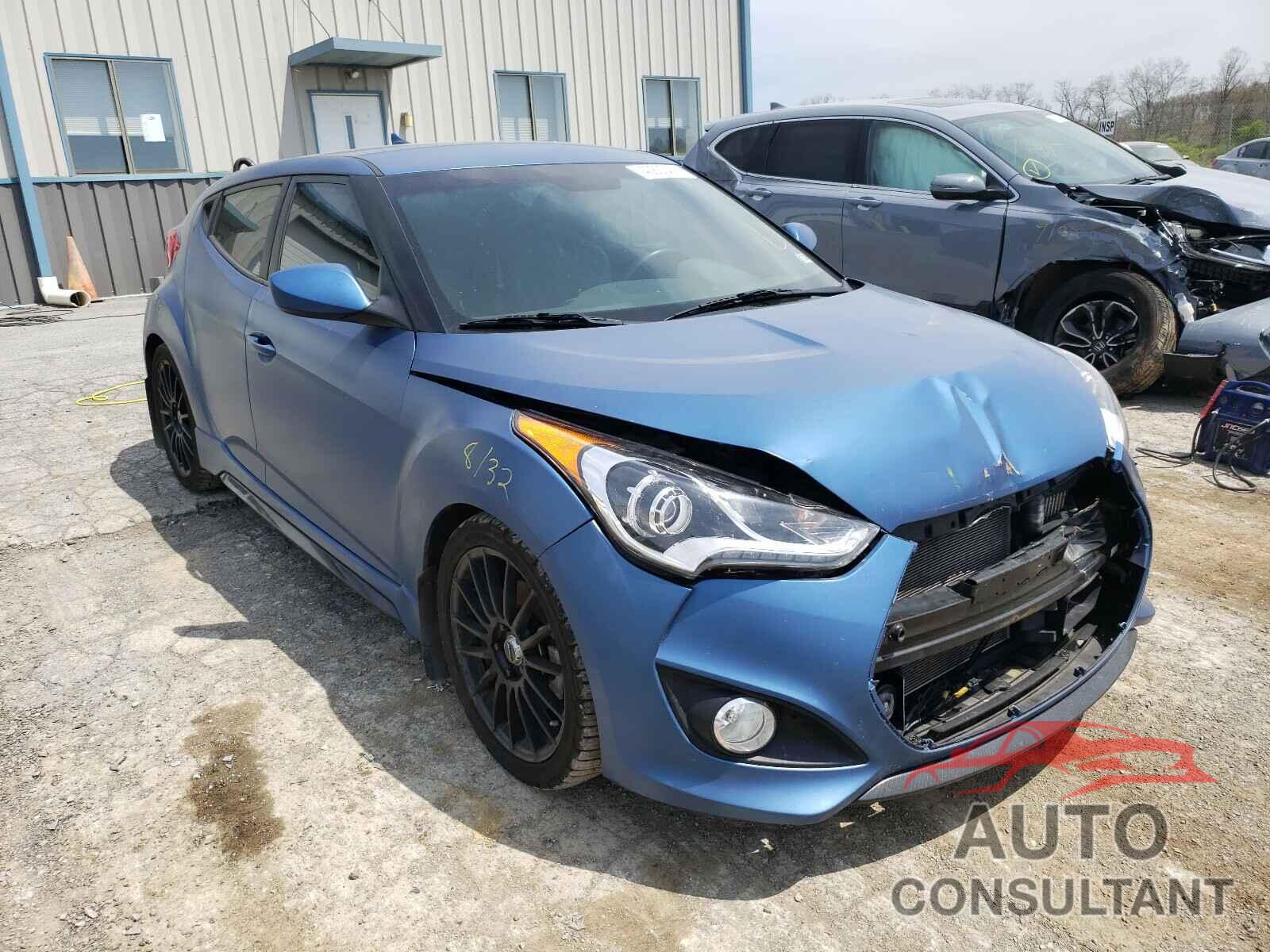 HYUNDAI VELOSTER 2016 - KMHTC6AE0GU265582