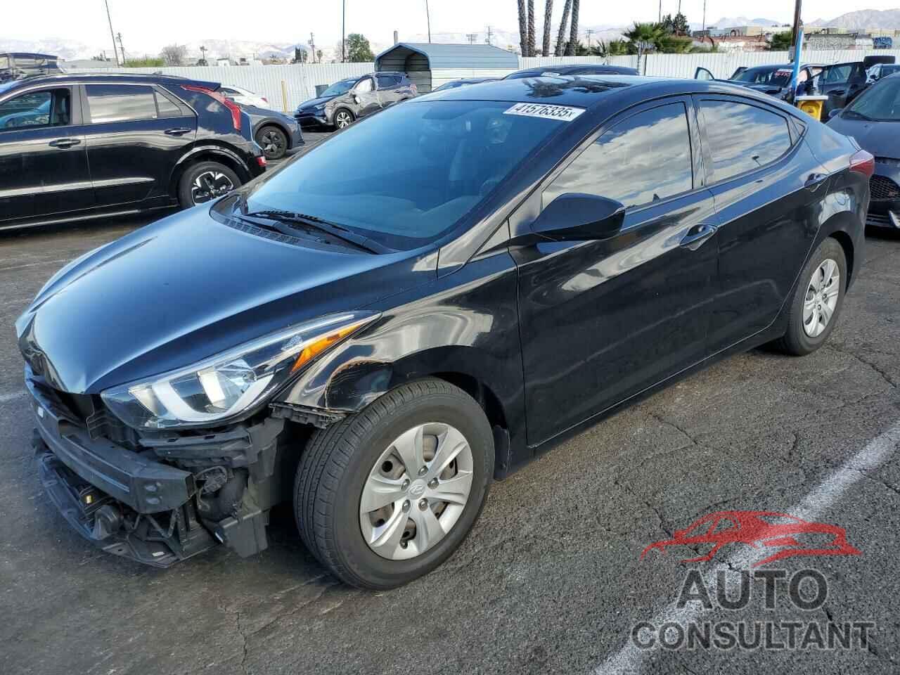 HYUNDAI ELANTRA 2016 - KMHDH4AE3GU581892