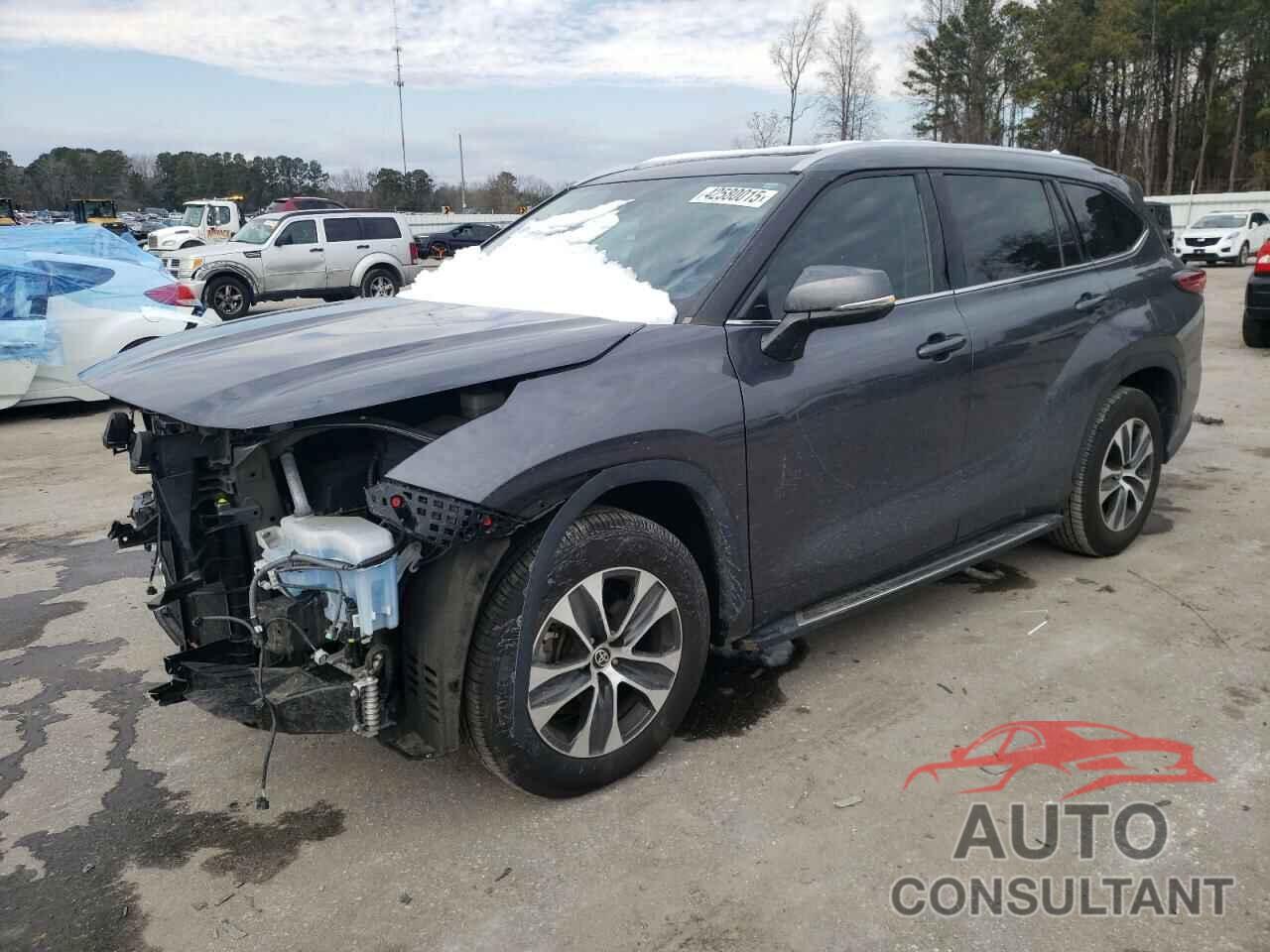 TOYOTA HIGHLANDER 2021 - 5TDGZRAH0MS034097