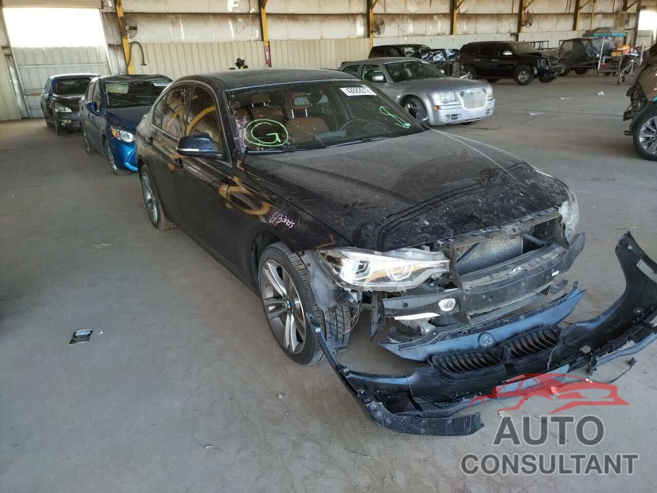 BMW 3 SERIES 2017 - WBA8B9G53HNU48893