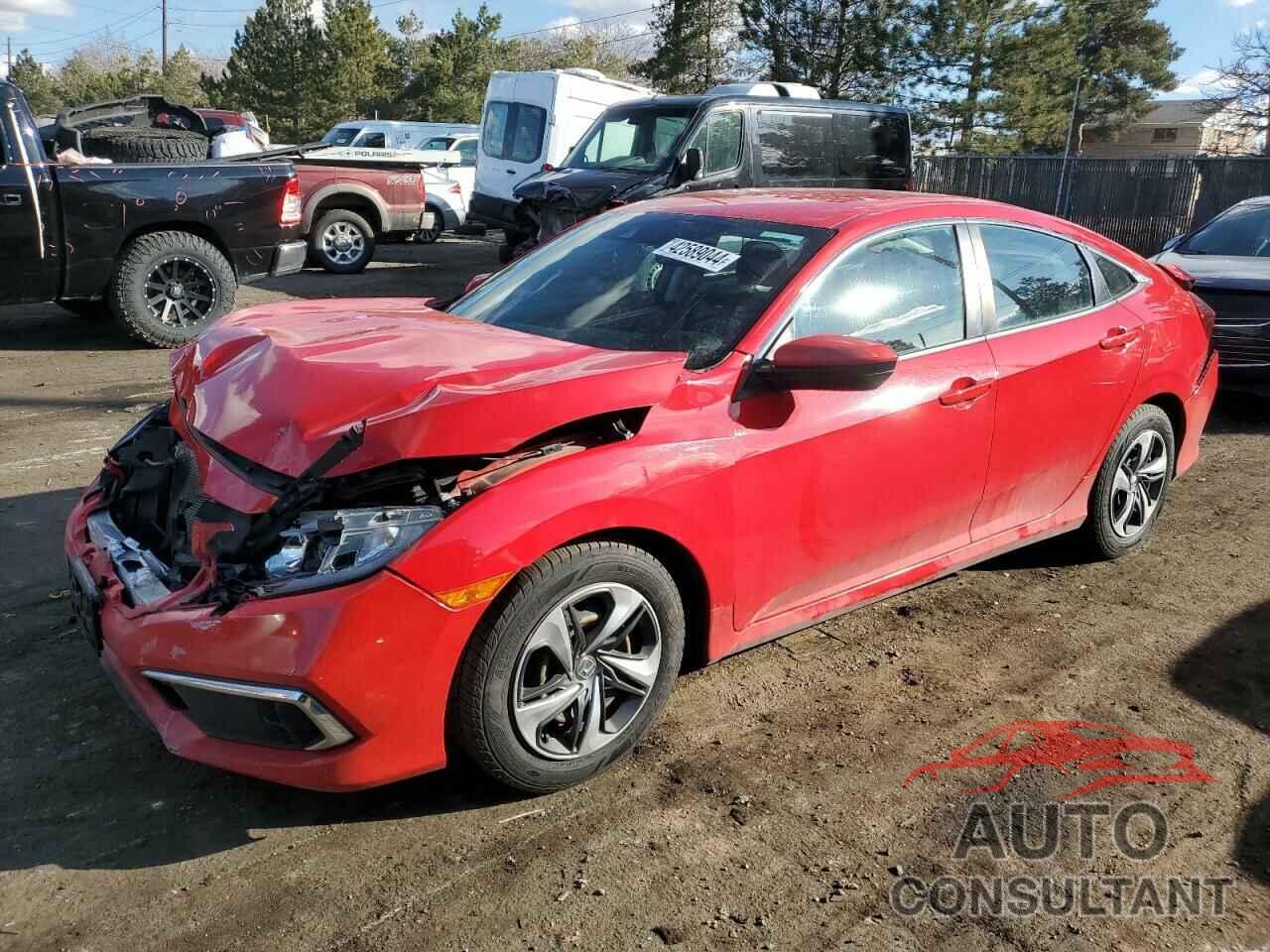 HONDA CIVIC 2019 - 2HGFC2F66KH512984