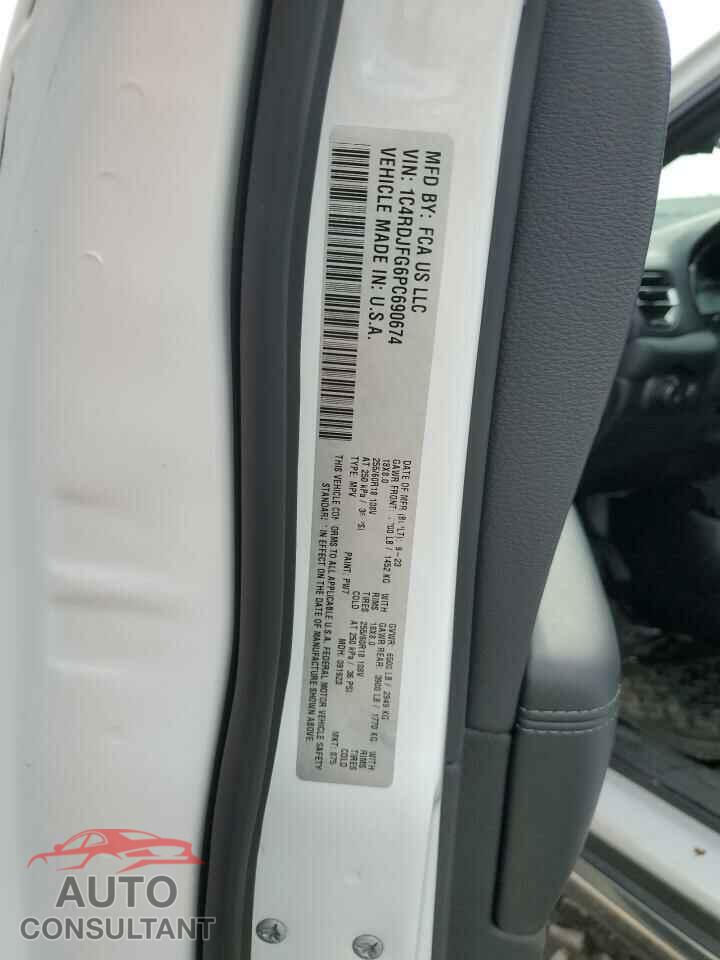 DODGE DURANGO 2023 - 1C4RDJFG6PC690674