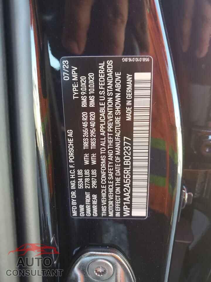 PORSCHE MACAN BASE 2024 - WP1AA2A55RLB02377