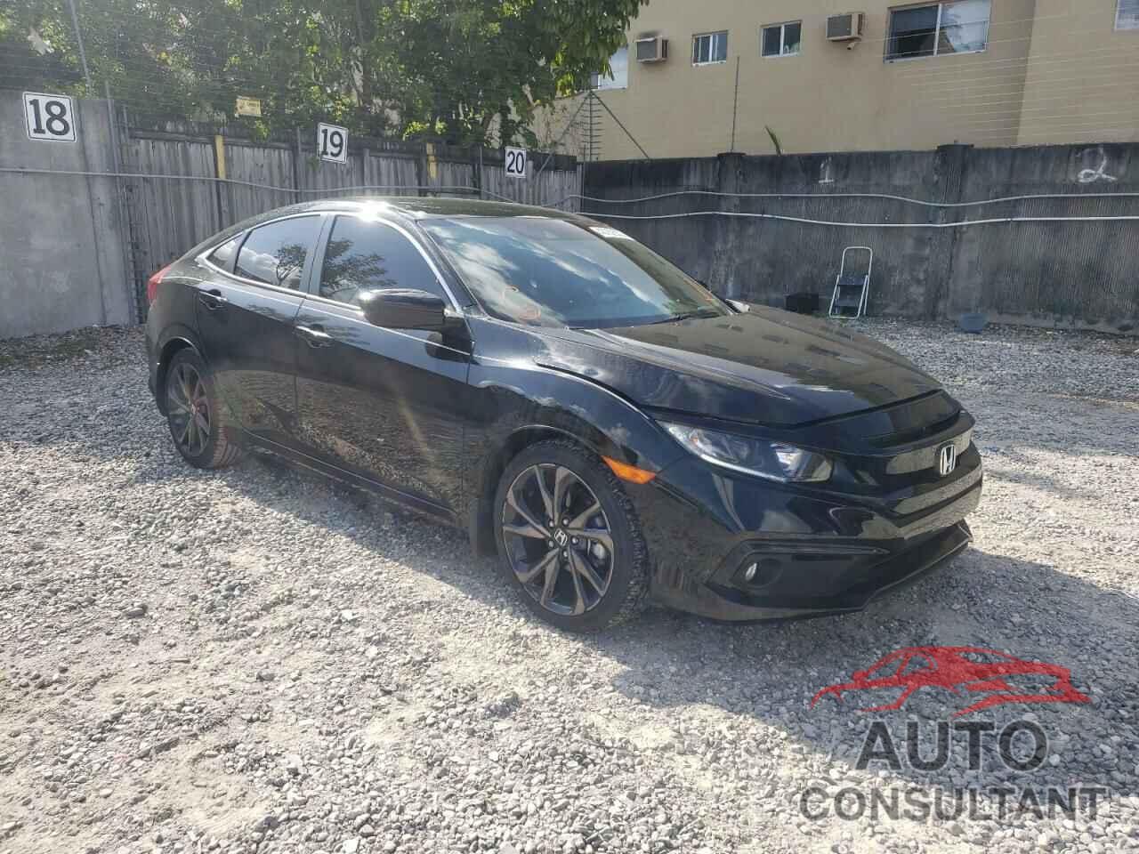 HONDA CIVIC 2020 - 19XFC2F80LE023493